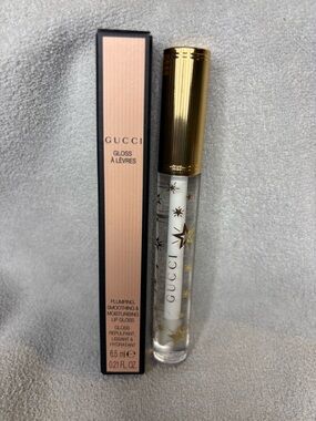 Gucci Lip Gloss Clear Plumping, Smoothing& Moisturizing 6.5mg Brand New in Box!!